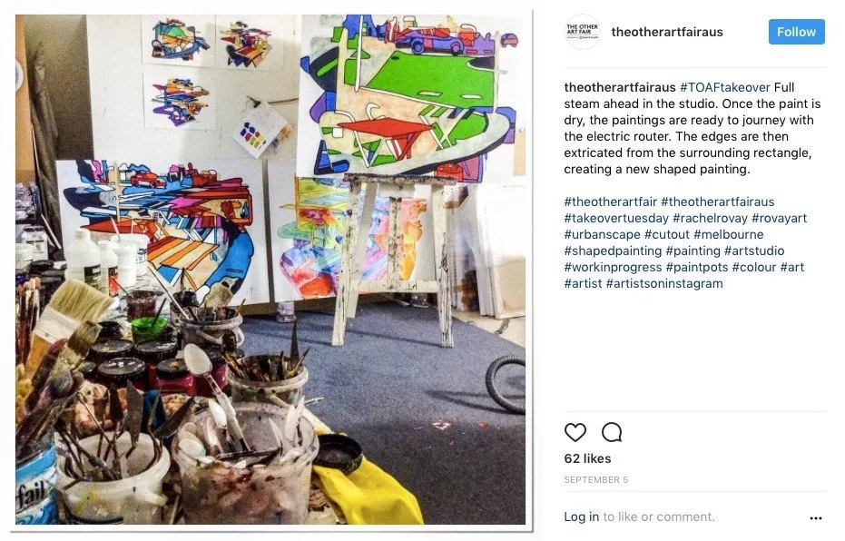 The Other Art Fair Instagram Takeover - Post 5