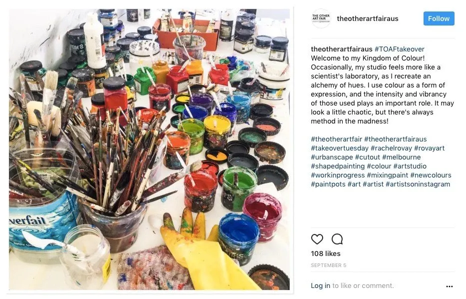 The Other Art Fair Instagram Takeover - Post 4